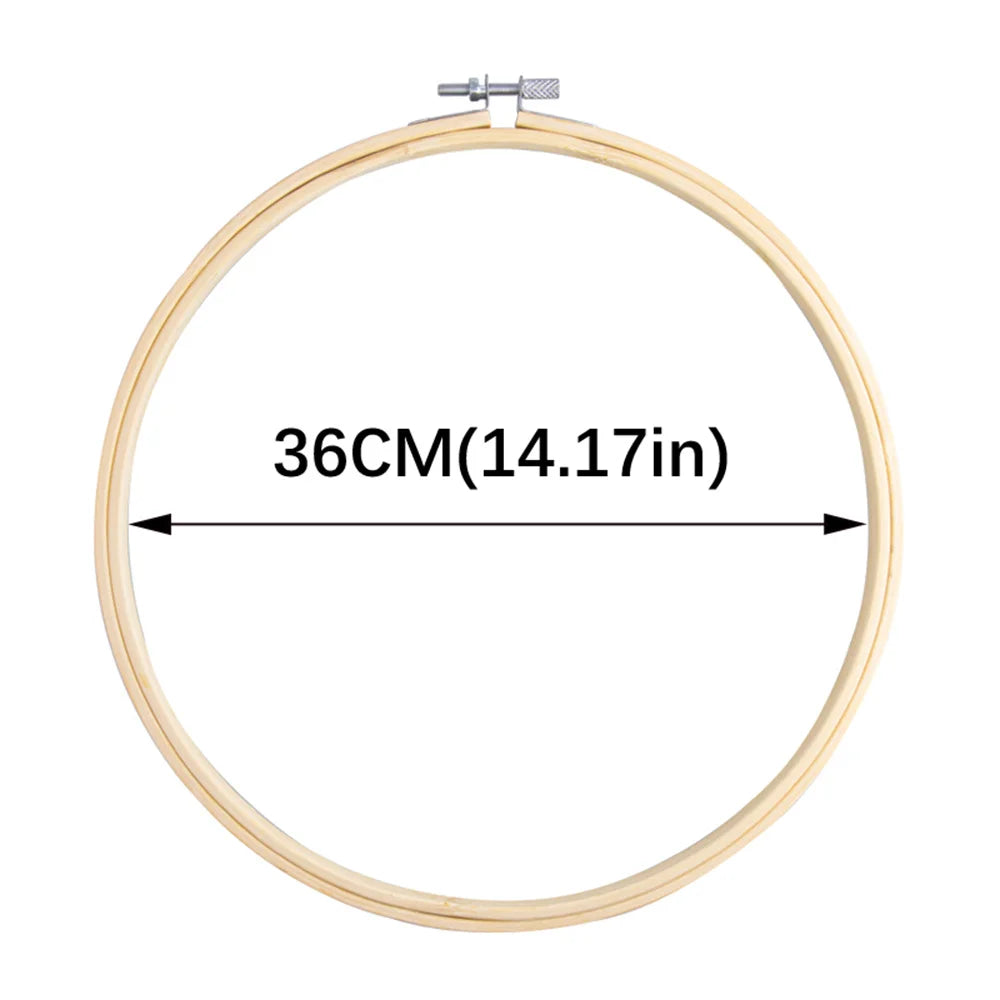 Cercle de Broderie Bambou Ajustable