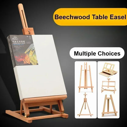 Chevalet de table professionnel en bois de hêtre