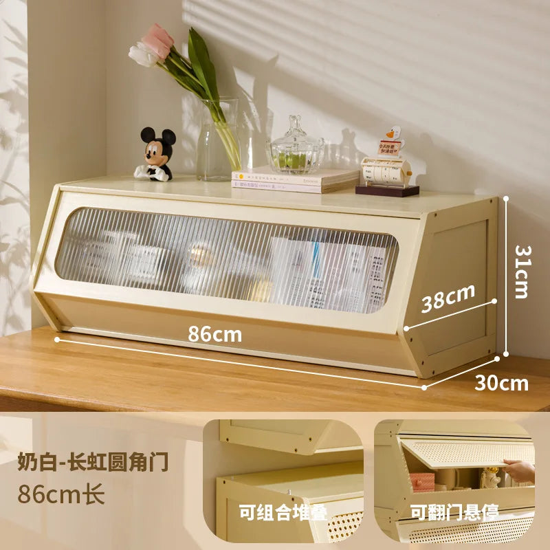 Armoire de rangement en bambou