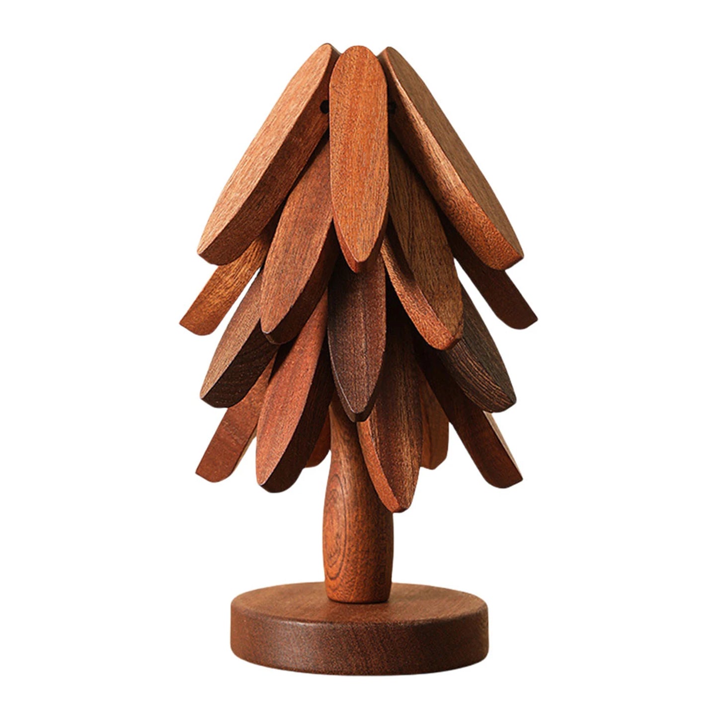 Dessous de plat arbre en bois de noyer
