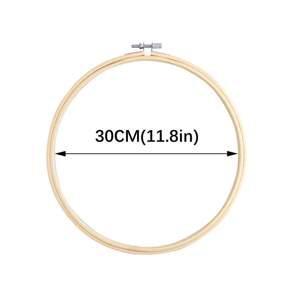 Cercle de Broderie Bambou Ajustable