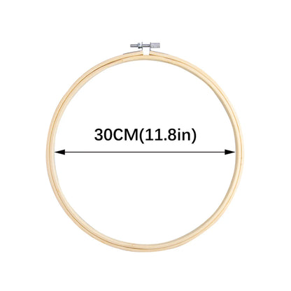 Cercle de Broderie Bambou Ajustable