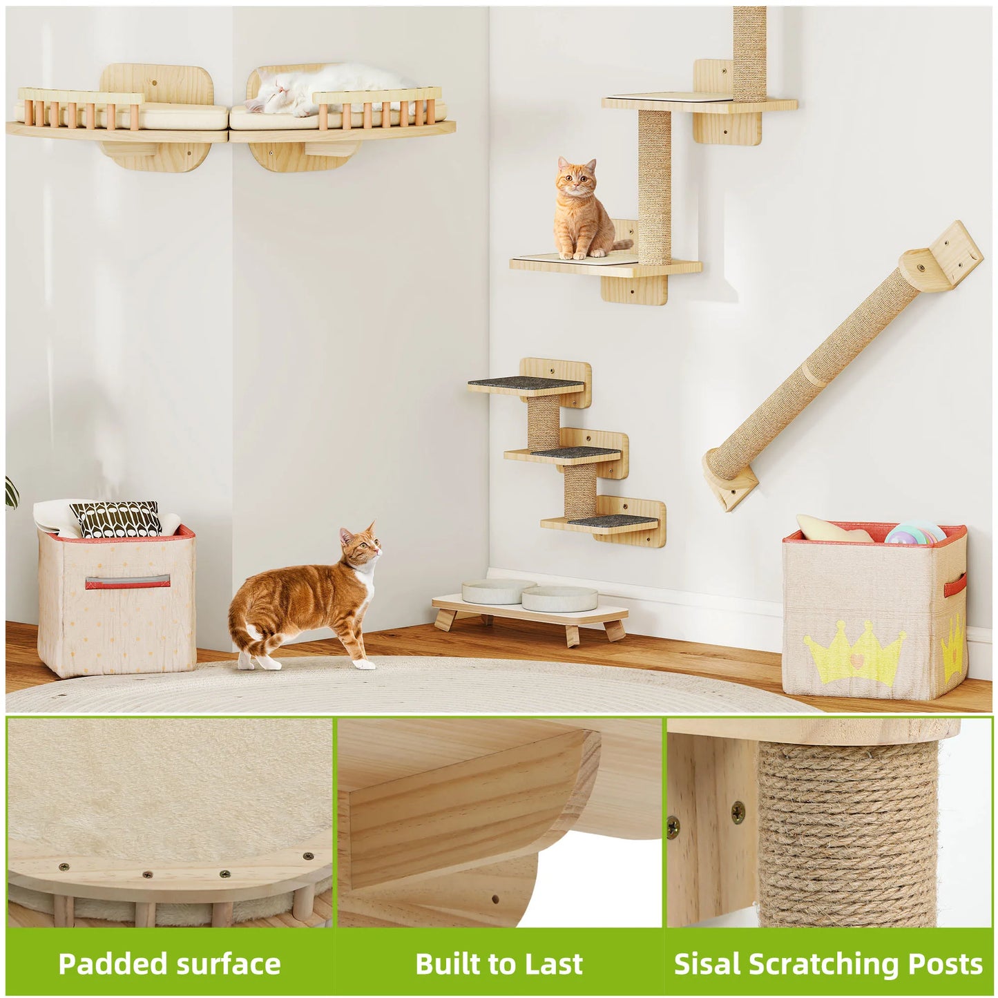 Mur d'Escalade en Bois de Pin