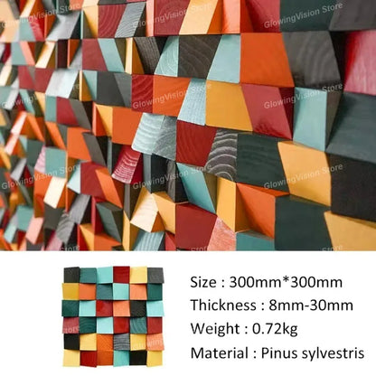 Diffuseur acoustique en bois massif