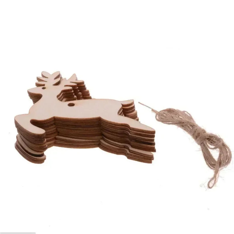 Ornements de Noël en Bois