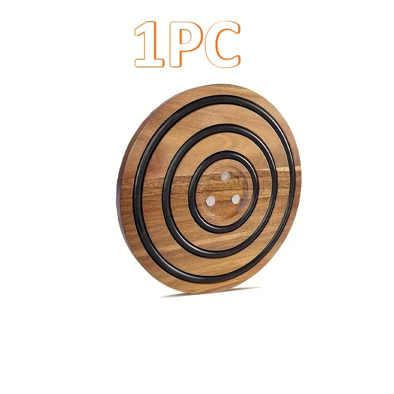 Dessous de Plat Magnétique en Acacia