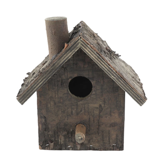 Nichoir à oiseaux suspendu en bois