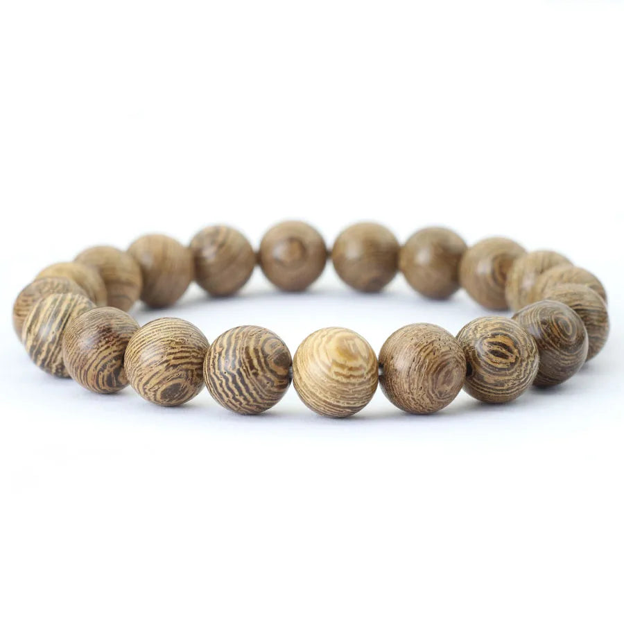 Bracelet en bois naturel pour hommes