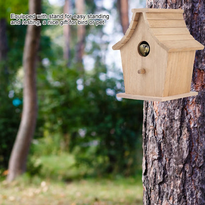 Maison d'élevage suspendue en bois de pin