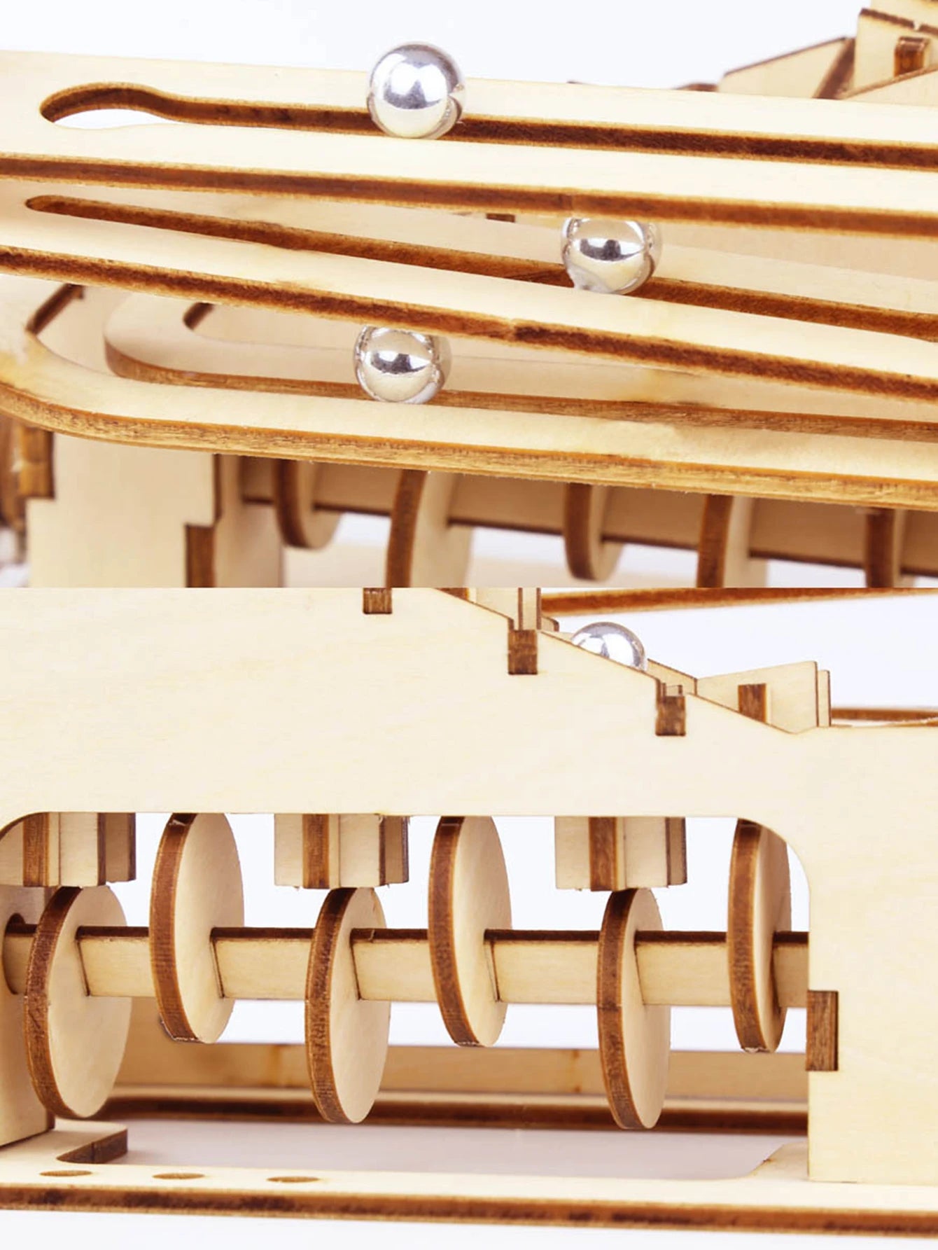 Puzzle 3D en bois Spirale Mécanique