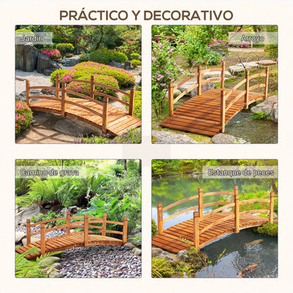 Pont de Jardin en Bois
