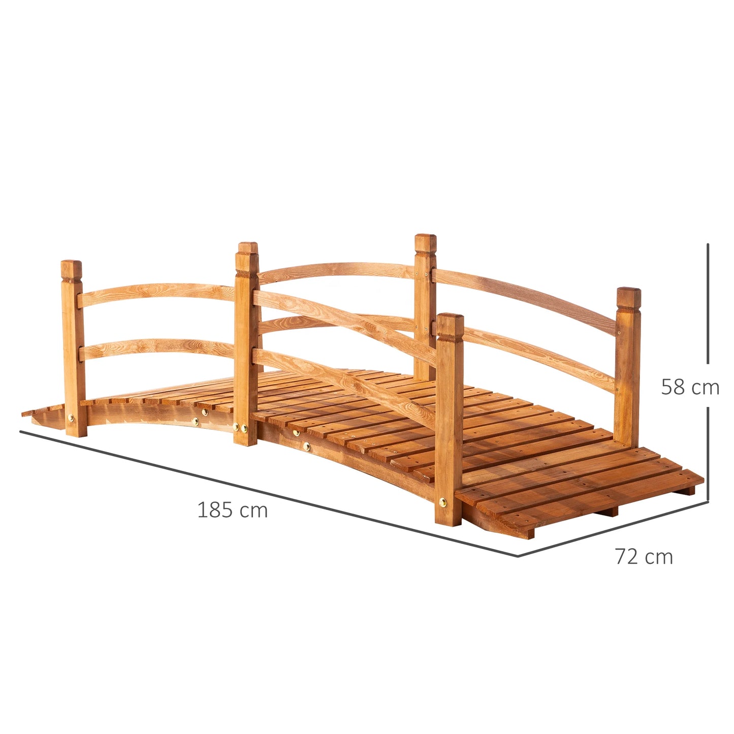 Pont de Jardin en Bois