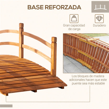 Pont de Jardin en Bois