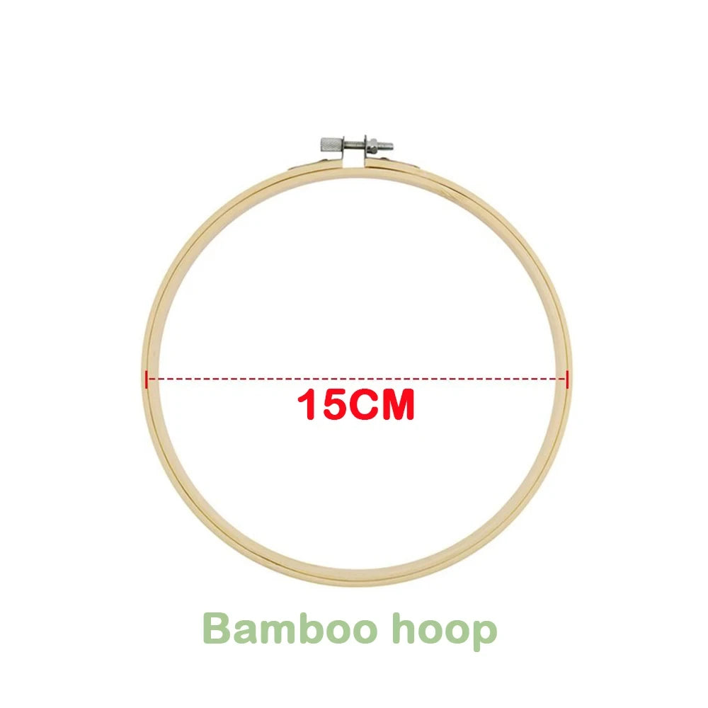 Cadre de Broderie en Bambou