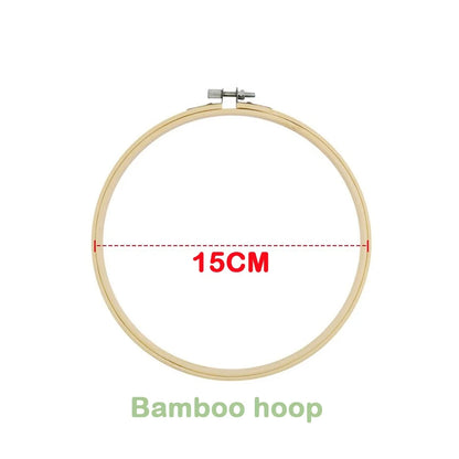Cadre de Broderie en Bambou