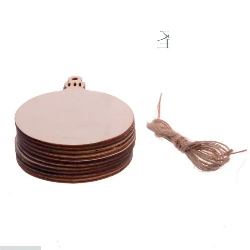 Ornements de Noël en Bois