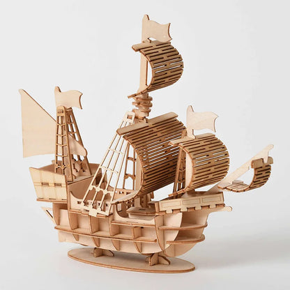Maquette de vehicule en bois