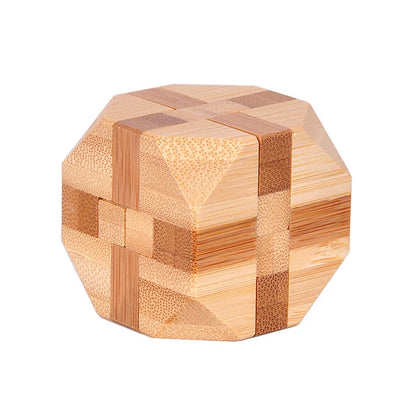 Casse-tête 3D en bambou