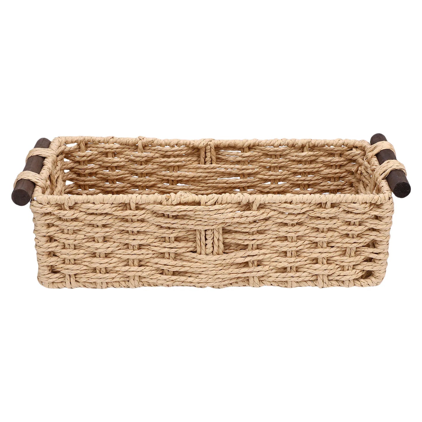 Panier de rangement en corde tressée