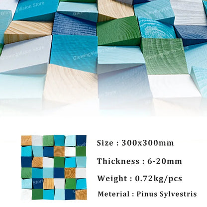 Diffuseur acoustique en bois massif