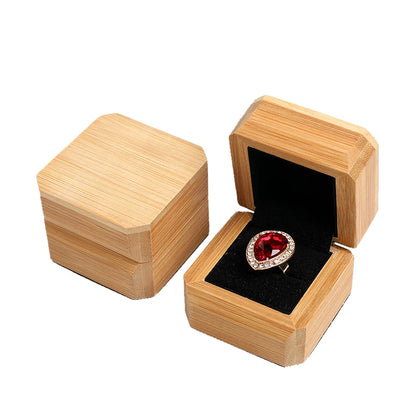 Boîte à Bijoux en Bois de Bambou