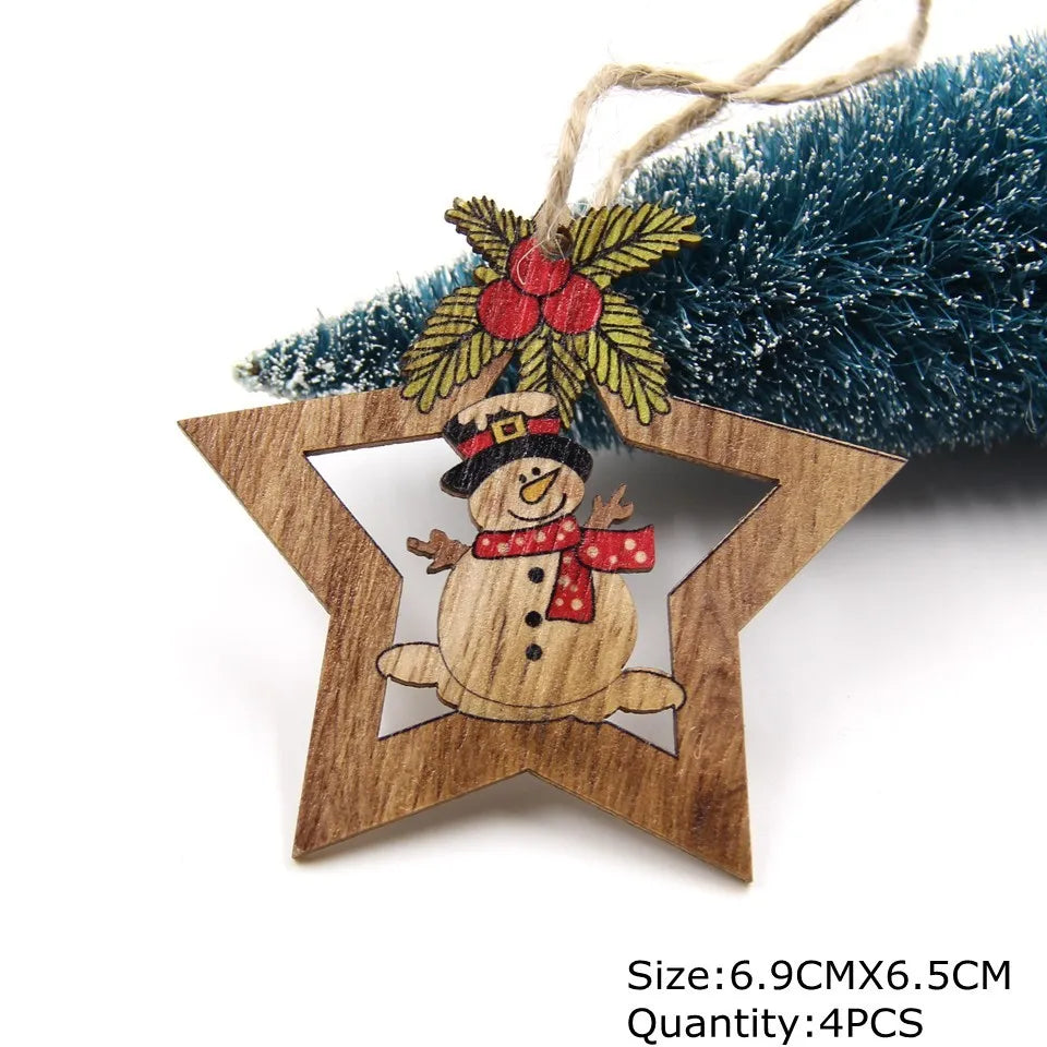 Pendentifs Étoile de Noël
