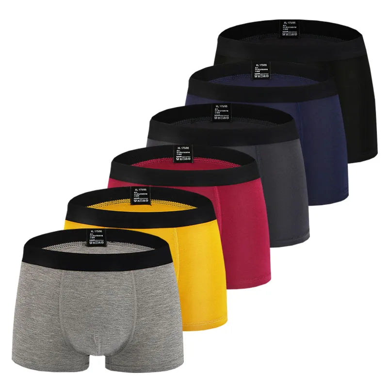 Boxer en fibre de bambou haute élasticité