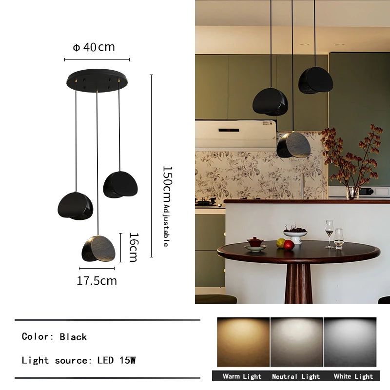 Lustre d'art en bois massif Spring Sprout