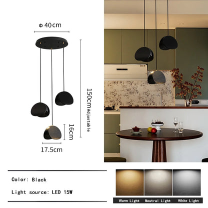Lustre d'art en bois massif Spring Sprout