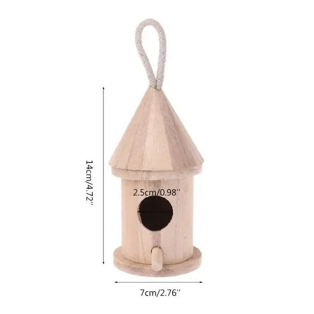 Maison oiseaux en bois
