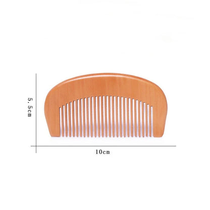 Peigne de Poche en Bois Naturel