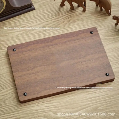 Organisateur de bureau en bois massif