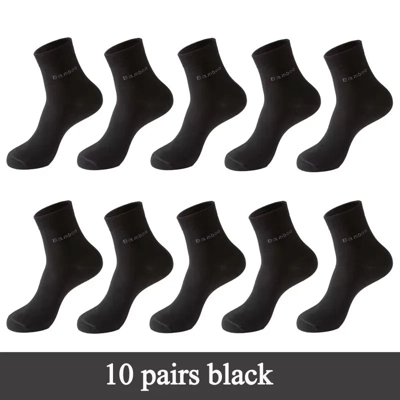 Chaussettes en Fibre de Bambou Homme