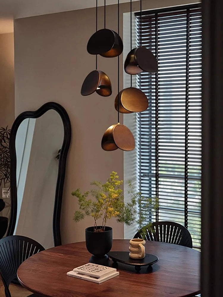 Lustre d'art en bois massif Spring Sprout