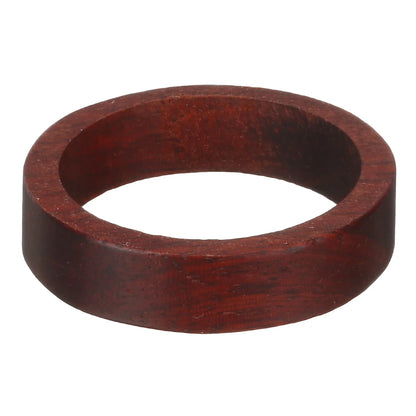 Bague en bois de santal rouge