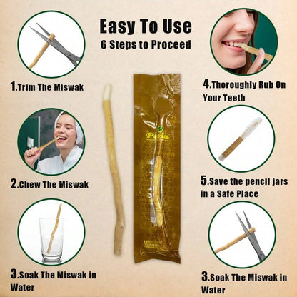Coffret Miswak avec étui de transport
