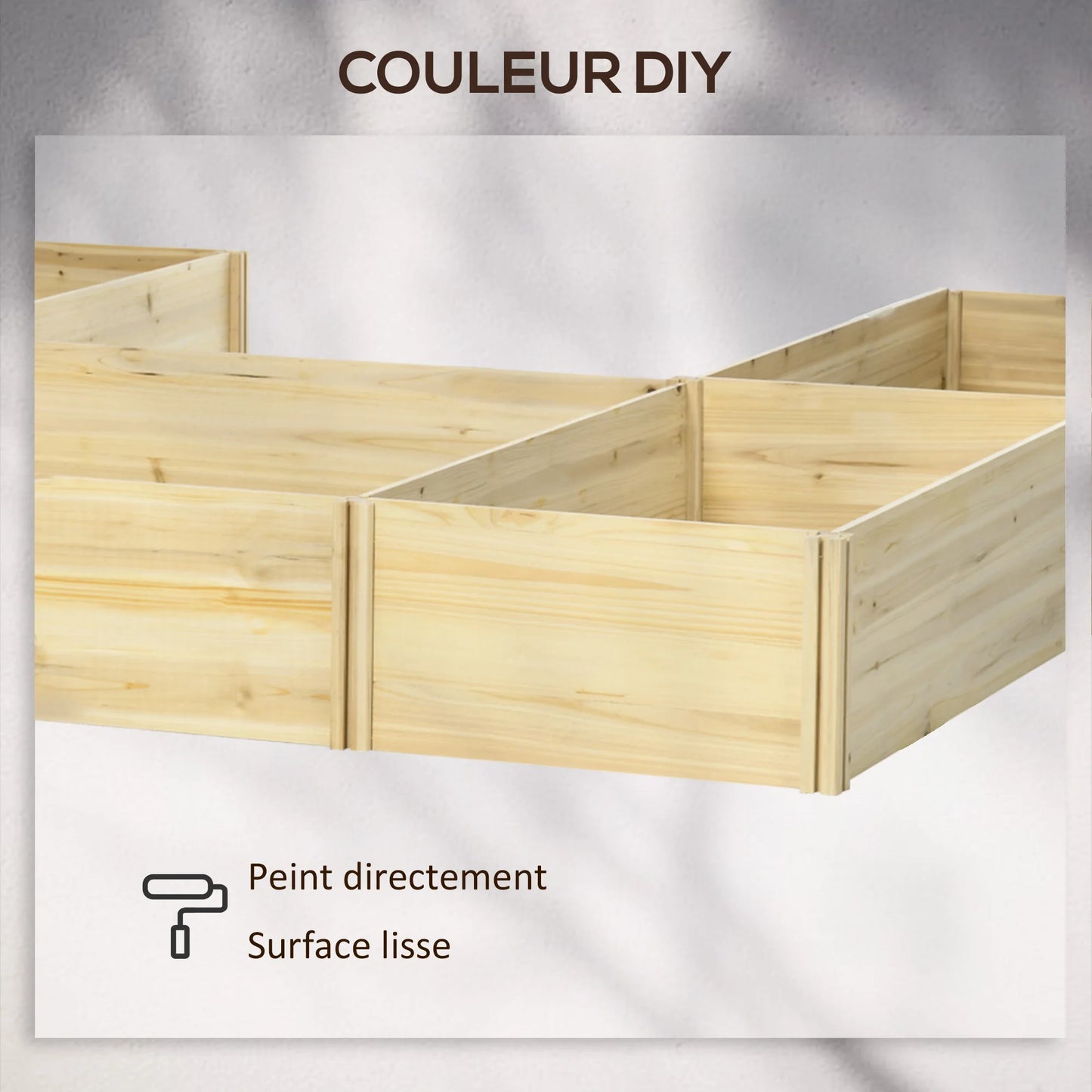 Grand Potager Modulable en Bois