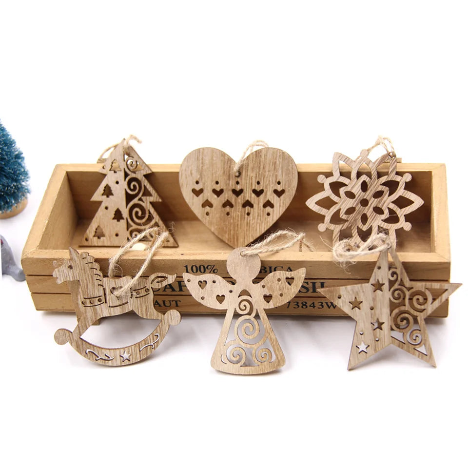 Décorations de Noël en Bois