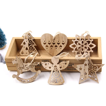 Décorations de Noël en Bois
