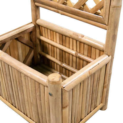 Jardinière avec Treillis en Bambou