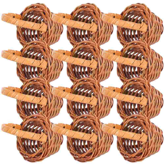 Mini paniers tissés décoratifs