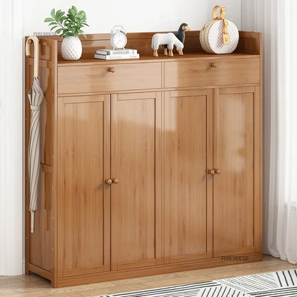 Armoire à chaussures en bambou japonais