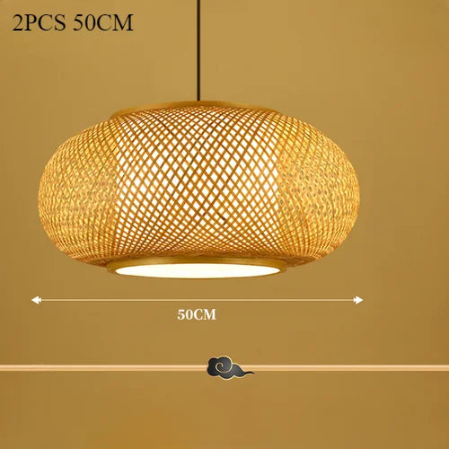Suspension Lanterne Bambou Japonais