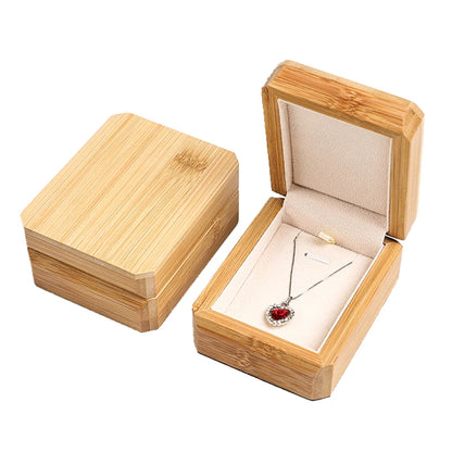 Boîte à Bijoux en Bois de Bambou