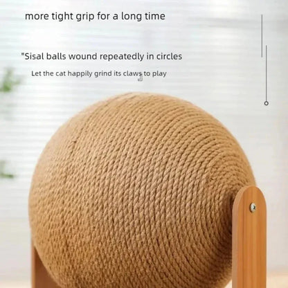 Boule à gratter 2 en 1 pour chat