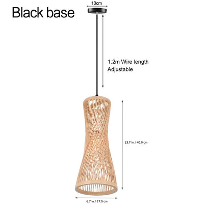 Suspension Lanterne Bambou