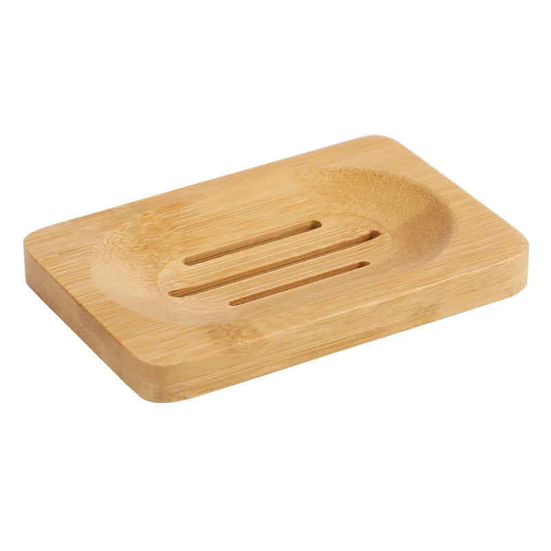 Porte-Savon en Bambou Rectangulaire