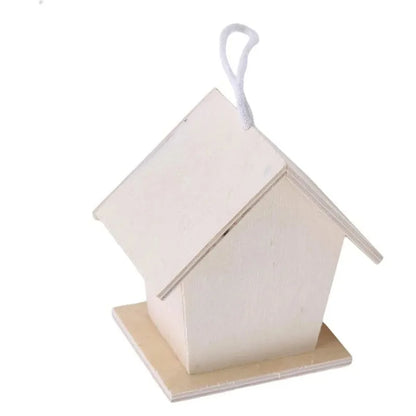 Maison oiseaux en bois