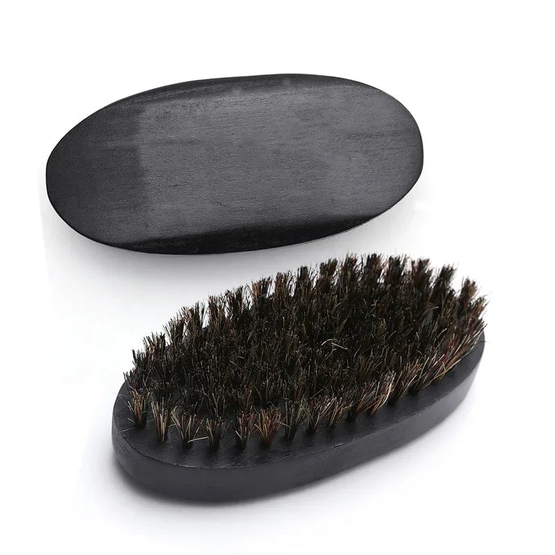 Brosse à barbe en poils de sanglier
