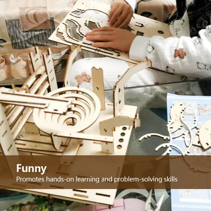 Circuit à billes Marble Run en bois